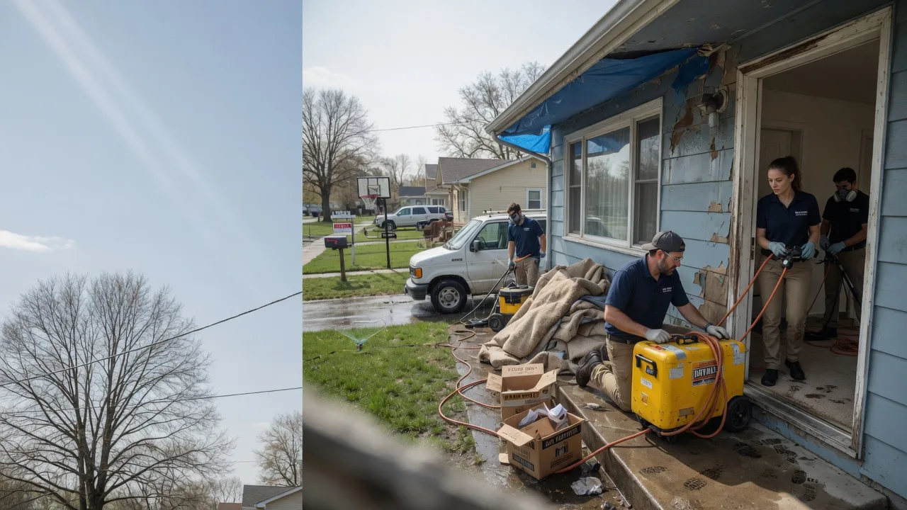 Basement Flood Cleanup in Lachine, MI near me